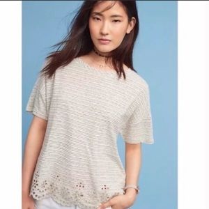 🌿Anthropologie Postmark Eyelet Blouse🌿